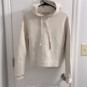 Vince. Cropped Hoodie